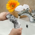 thumbnail image 5 of Nawy Peacock, Two Flowers Funny Kitchen Towels, Microfiber Hand Towel for Kitchens, Bathrooms, Showers - 2 Pack 27.5*16in, 5 of 6
