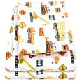 thumbnail image 3 of Construction Vehicles Dump Trucks Cranes Kids Sheet Set Twin, Twin XL, Full, 3 of 5