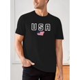 thumbnail image 1 of Camiseta casual premium para hombre - Manga corta con estampado elegante, lavable a máquina - Perfecta para verano y tiempo libre, 1 of 7