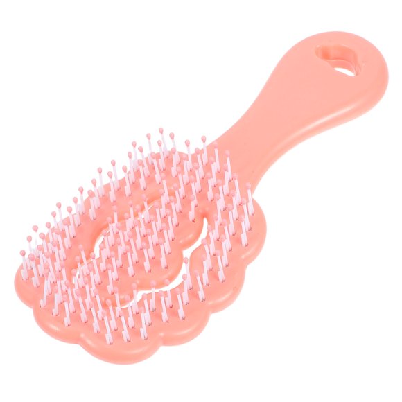 HAMPPLIES Cepillo Para Perros Y Pequeño Color Rosa Con Mango Cómodo Para Un Sin Estrés