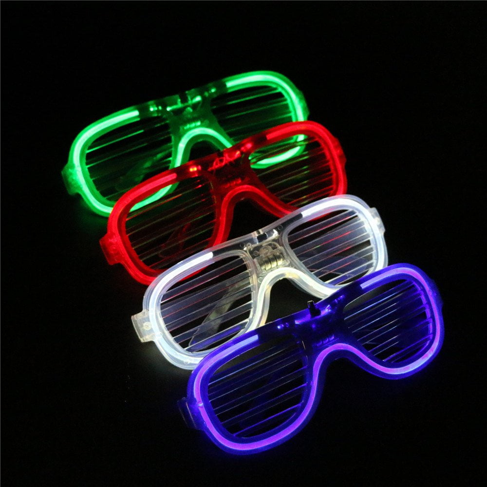 Light Up Glasses Bulk Party Favors Glow in The Dark LED Glasses Party Supplies 12 Pieces