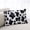 Black, variant on Cow Printed Throw Pillow Covers, Farmhouse Black White Animals Textured Soft Breathable Pillow Cases with Invisible Zipper for Sleeping, Queen Size Pillowcases for Couch Bed Sofa Chair 20x30 Inches