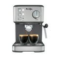 thumbnail image 1 of Máquina de Espresso Compacta Mr. Coffee con Varilla de Vapor de 15 bares, 1 of 6