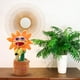 thumbnail image 4 of Divertido Baile Sol Flor Peluche Flor Canto Juguete Decoración Para Niños Bebé Educación Temprana Juguetes Novedosos seitruly FN006653-01, 4 of 6