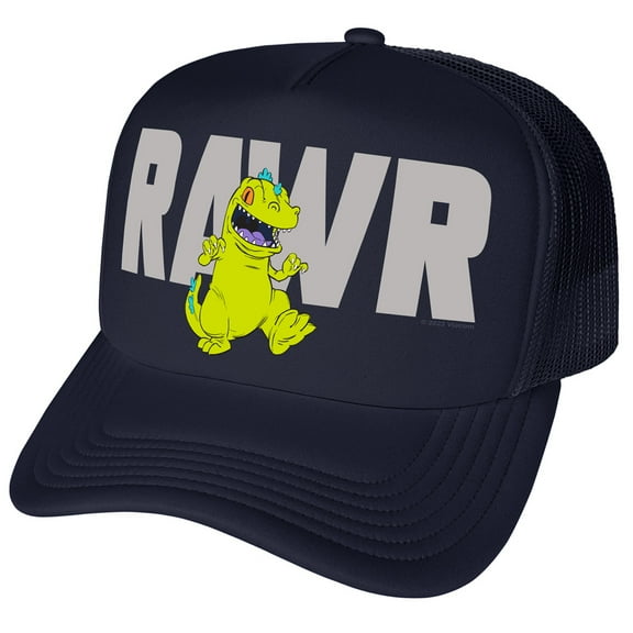 Rugrats Reptar Roar Foam Snapback Trucker Hat - Unisex for Men and Women