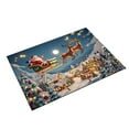 thumbnail image 1 of Kitchen Mats for Floor Christmas Kitchen Mat Red, 1 of 6