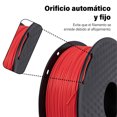 thumbnail image 4 of Filamento para impresora 3D Zonar  FIL3D-R Color Rojo Carrete De 1 Kg, 4 of 6