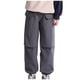 thumbnail image 1 of Odeerbi 7-15 Años Niñas Pantalones Cargo Impermeable Softshell Pantalones Cortavientos Color Sólido Casual Pantalones de Trabajo Con Bolsillo, 1 of 7