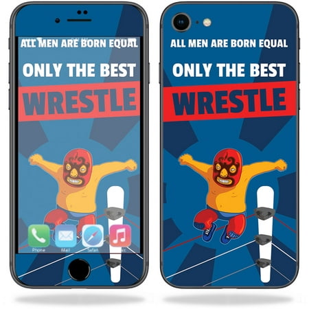 Skin for Apple iPhone 8 - Best Wrestle| MightySkins Protective, Durable, and Unique Vinyl Decal wrap cover  | Easy To Apply, Remove, and Change Styles | Made in the