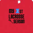 thumbnail image 3 of Inktastic My 1st Lacrosse Season Baby Sweatshirt, 3 of 4