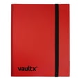 thumbnail image 1 of Vault X 12 Pocket Trading Card Strap Binder 480 cards Standard 20 Side-Loading Pages Folder for Collectible Card Games Sports TCG (Red), 1 of 5