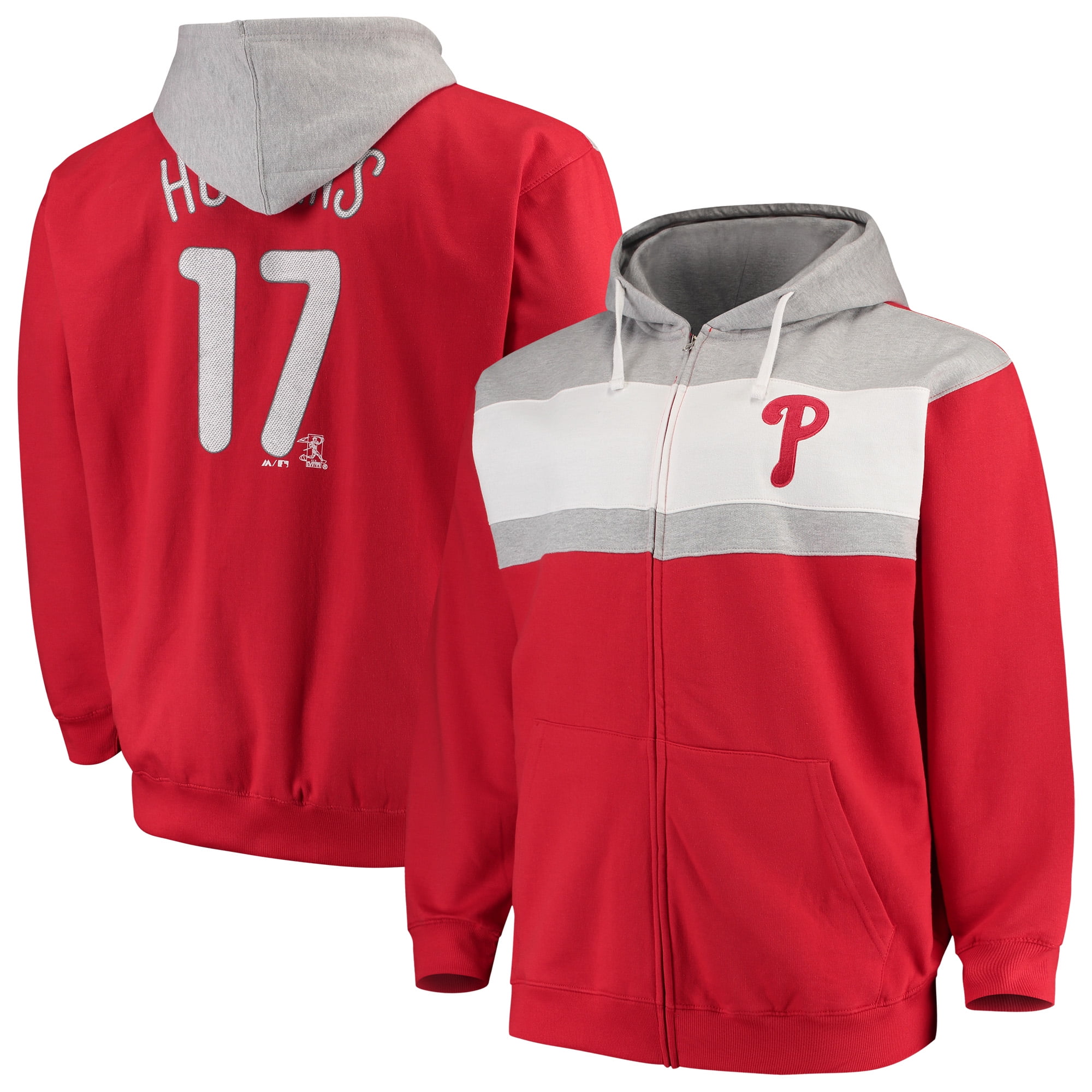 phillies zipper jersey