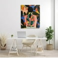thumbnail image 2 of Stupell Industries Contemporary Floral Patterned Girl Graphic Art Gallery Wrapped Canvas Print Wall Art, Design by Emily Kopcik, 2 of 7