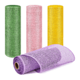 thumbnail image 2 of 4 10 Inch x 5 Yard Easter Mesh Ribbons Burlap Mesh Ribbon Decor, 2 of 8
