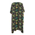 thumbnail image 2 of HELLHERO High Quality Fabrics Bathing Suit Cover Up for Beach Hand Feel and Drape Lightweight Jamaica Flag Pattern, 2 of 6