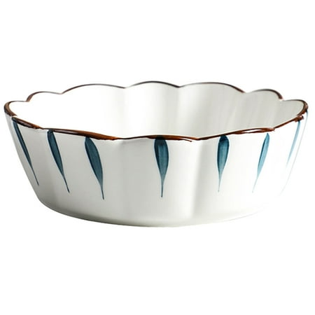 

1pc 5 Inch Simple Soup Salad Bowl Dessert Bowl Beautiful Ceramic Bowl for Home