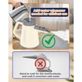 thumbnail image 4 of Handheld Steam Cleaner for cleaning, 1500W, 15s Fast-Heat, Lockable Steam Trigger & Accessories, No Cooling Add Water Anytime, Multi-Steam Cleaner fo, 4 of 7