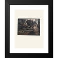 thumbnail image 2 of Arthur Rackham 11x14 Black Modern Framed Museum Art Print Titled - Or a Screech Owl (1920), 2 of 5