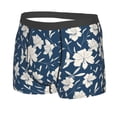 thumbnail image 5 of Goofa Lilies Flowers Printed Men's Boxer Briefs Underwear, Moisture-Wicking Underwear, Trunk,Soft and Breathable Cotton Underwear-Medium, 5 of 9