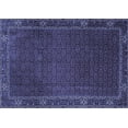 thumbnail image 1 of Ahgly Company Indoor Rectangle Persian Blue Traditional Area Rugs, 7' x 10', 1 of 4