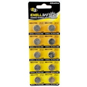 10pk Exell EBL1154 Alkaline 1.5V Watch Battery Replaces AG13 357 LR44