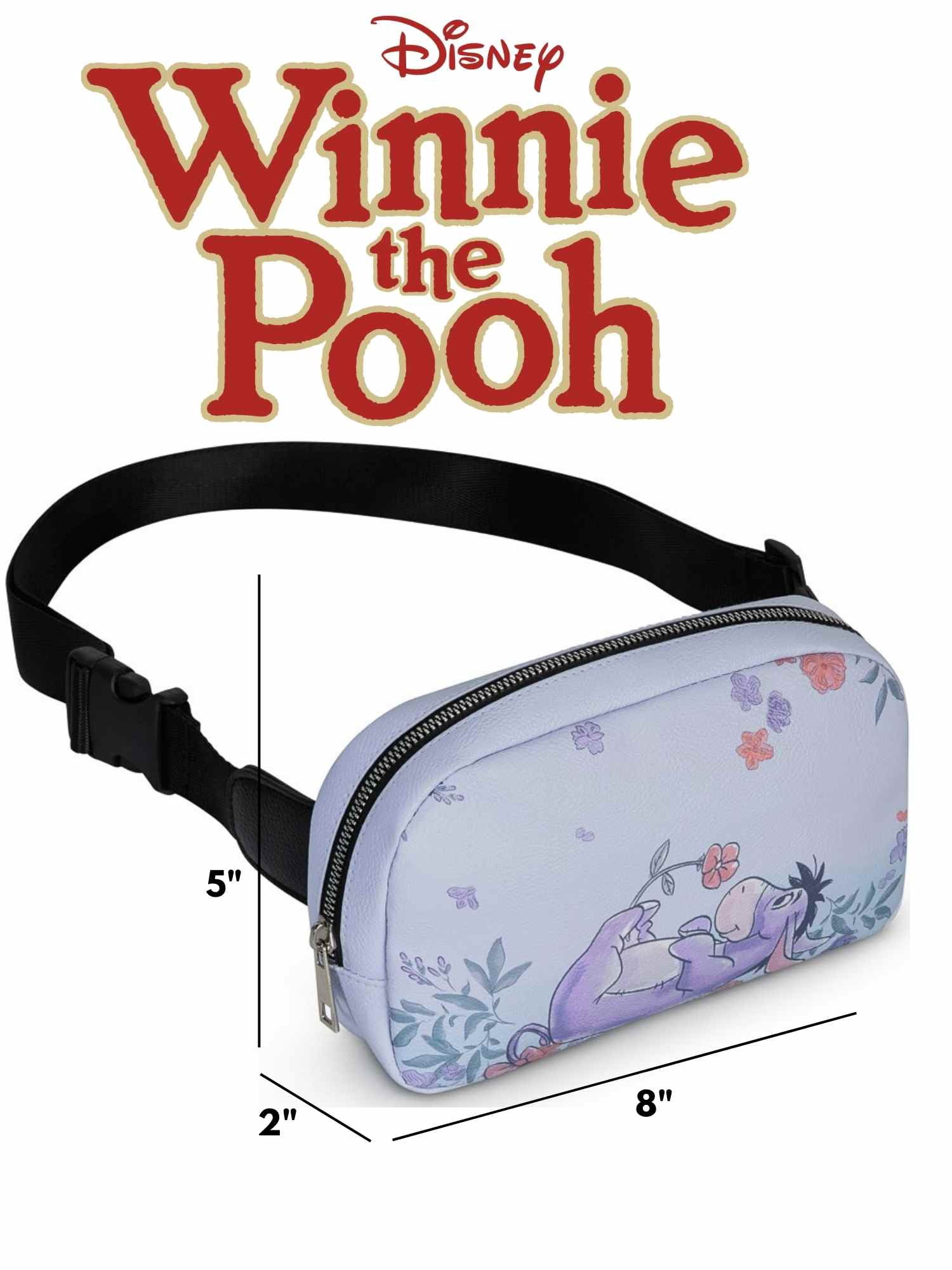 Disney Winnie the Pooh Eeyore Belt Bag Crossbody Fanny Pack Waist Bag Women