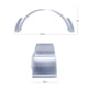 thumbnail image 4 of Curveador De Gorra Plana A Curva Set 3 Pzas. Universal Kit 3, 4 of 7
