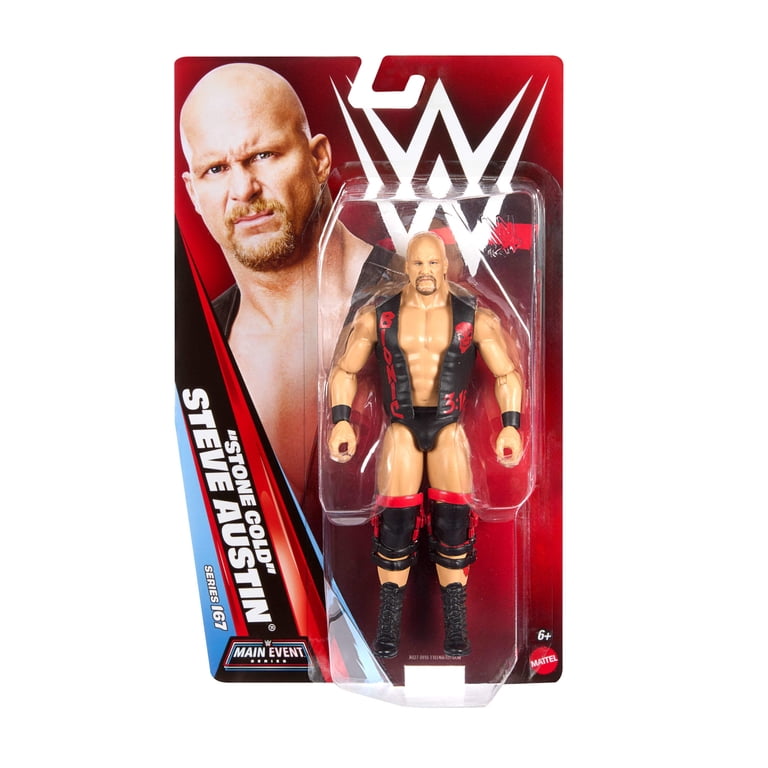 WWE “Stone Cold” Steve Austin Action Figure, Main Event Series