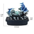 thumbnail image 5 of Benjara Eci 11 Inch Dolphin Tabletop Water Fountain, LED Light, Painted Multicolor, 5 of 5