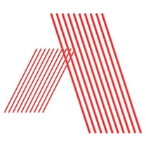 BESTONZON replacement wand for sprayer Spray Can Extension Tubes Red Plastic 20pcs