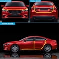 thumbnail image 3 of 33Ft(10M) Long Car Door Edge Guards,U Shape Edge Trim Rubber Seal Protector Rubber Car Door Protector Car Protection Door Edge Anti-Collision Rubber Clips Fit for Most Car| Black |, 3 of 5