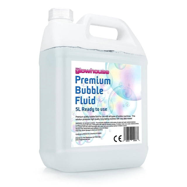 Solución para Burbujas The Glowhouse Recarga No Tóxica 5L