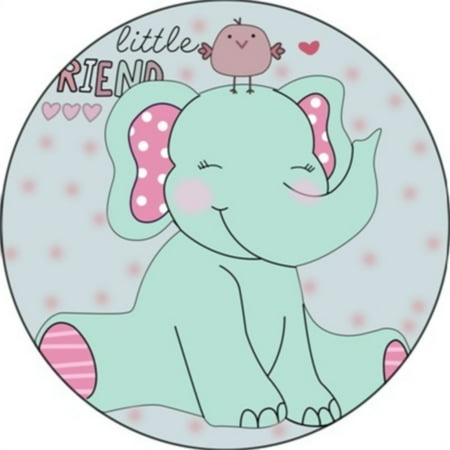 

Warm Size Blankets for Winter Animal Elephant Good Night Round Carpet Children Climbing Mat Hanging Basket Chair Mat 40cm Throws for Chairs