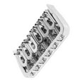 thumbnail image 1 of Electric Guitar Fixed Bridge Metal Guitar Hardtail Bridge Adjustable Guitar Fixed Bridge Replacement For Telecaster, 1 of 8