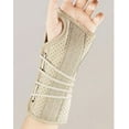 thumbnail image 2 of FLA Soft Fit Suede Wrist Brace - Black - Left Small, 2 of 2