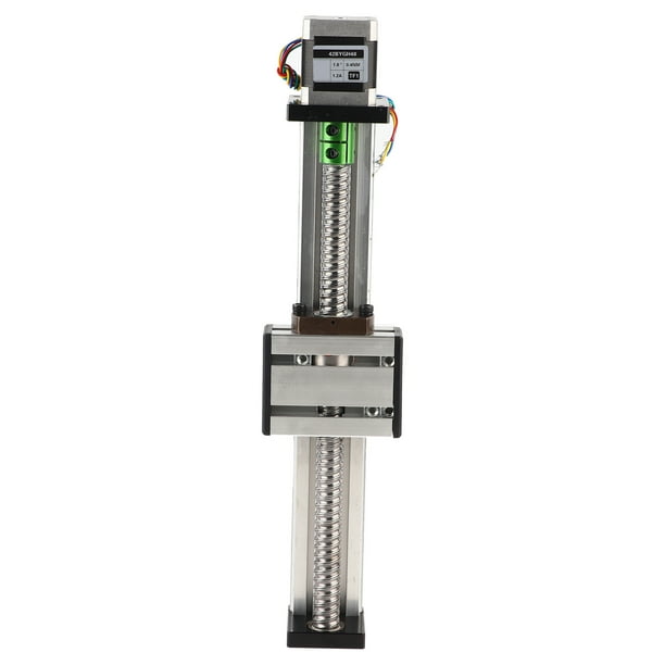 CNC Linear Slide Stage,200mm Stroke Single Shaft Ball Screw Slide Rail