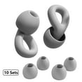 thumbnail image 1 of HUAK 2 Ensembles de Bouchons d'Oreilles Super Doux Réutilisables Protection Auditive pour Dormir, Travail - 6 Embouts en P/M/G pour Réduction de Bruit, 1 of 6