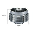 thumbnail image 2 of CAMPINGMOON Cylinder Adapter,Aluminum Alloy Stoves Adapter Alloy Stoves Use - Versatile Aluminum, 2 of 5