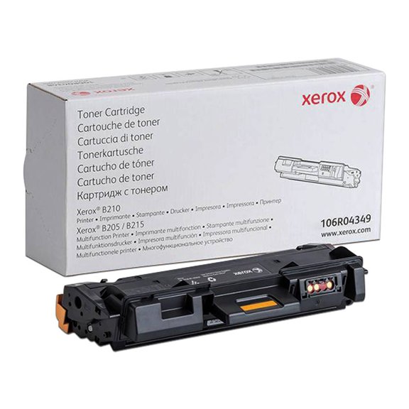 Cartucho de Tóner Xerox Negro 106R04349