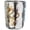 Style 2, variant on Jiibva Portable Titanium Mug Dragon Pattern Coffee Cup Titanium Beer Cup Lightweight Cold Drinking Cup for Home Camping Travel