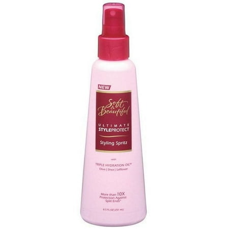 Soft & Beautiful Styleprotect Split End Guard Spritz, 8.5 oz, 2 Pack