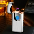 thumbnail image 3 of Chwtgms Lighter Fingerprint Feel Induction Ignition USB Charging Lighter Battery Display Lighter, 3 of 4
