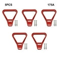 thumbnail image 3 of ZheElen Options Rouges et Grises Disponibles pour Poignée Chariot Élévateur Électrique Tête de Charge Connecteur Haute Intensité 175A Rouge 5 Pcs, 3 of 6