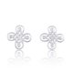 thumbnail image 1 of Aretes de Nudo Celta Triquetra para Adolescentes en Plata Esterlina, 1 of 1