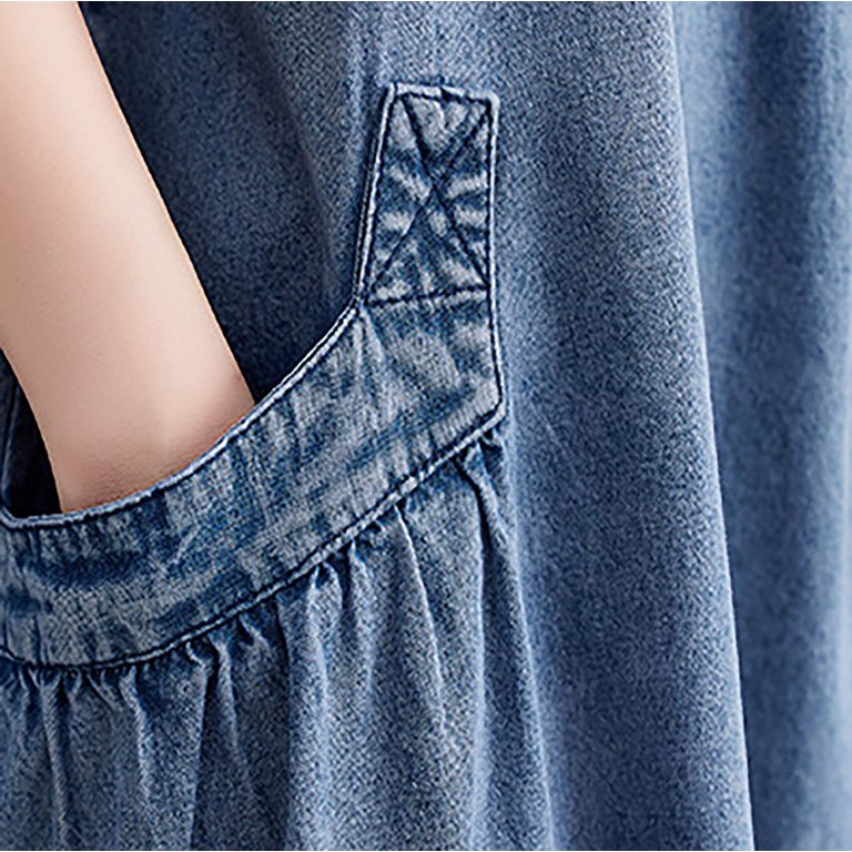 m*o様 Ron Herman Tencel Denim Jumper Dres Mabel Fitted Denim Jumpsuit – SER.O.YA