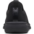 thumbnail image 2 of Clarks Womens Ezera Walk Sneaker 8.5 Black Textile Knit, 2 of 6