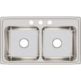 thumbnail image 2 of 33X19 3H 2B SS SINK *LUSTER, 2 of 2
