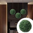 thumbnail image 3 of Bola de Topiario de Plantas Artificiales, Bolas de Plantas Artificiales Colgantes, Esferas Decorativas de JardíN, Bola de Plantas Artificiales, DecoracióN de Bodas, 3 of 5