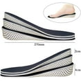 thumbnail image 5 of Heighten Insole Shoe Lifter 2cm,4cm Shoe Heel Lift Insoles Height Boost Insole Gift, 5 of 5