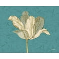 thumbnail image 2 of Stimson, Diane 18x15 Gold Ornate Wood Framed with Double Matting Museum Art Print Titled - Tulip 2, 2 of 4